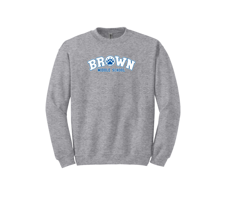 Brown Middle School  On Demand-Adult Unisex Crewneck Sweatshirt On-Demand