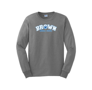 Brown Middle School  On Demand-Adult Unisex Long Sleeve Tee On-Demand