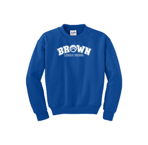 Brown Middle School  On Demand-Youth Unisex Crewneck Sweatshirt On-Demand