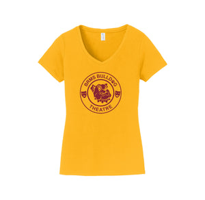 Blue Ridge Middle School Theater-Womens Fan Favorite V-Neck Tee On-Demand