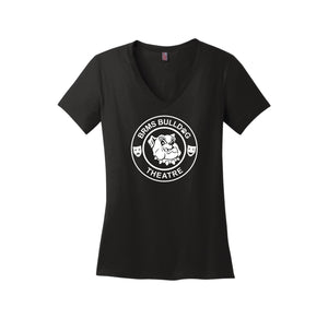 Blue Ridge Middle School Theater-District Womens Perfect Weight V-Neck Tee On-Demand