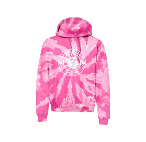 Blue Ridge Middle School Theater-Adult Unisex Tie-Dye Pullover Hooded Sweatshirt On-Demand