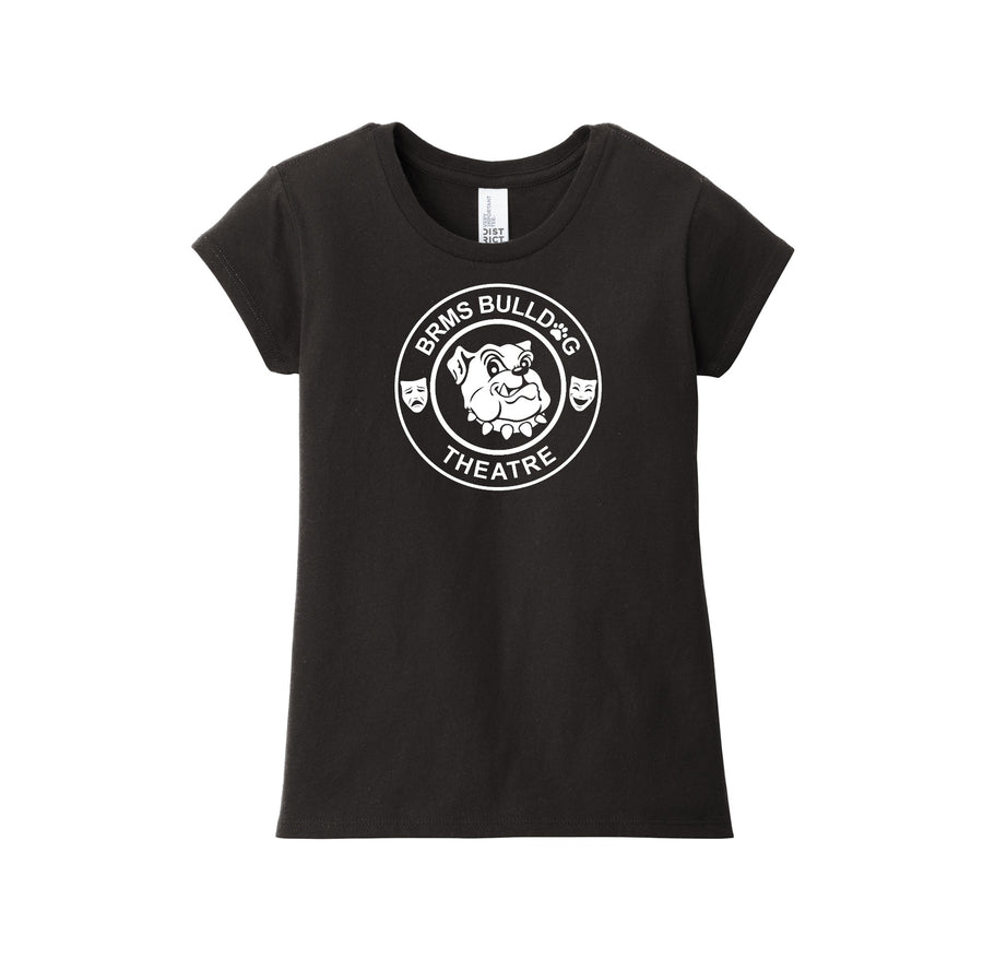 Blue Ridge Middle School Theater-Girls Youth Premium Tee On-Demand