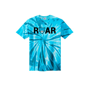 WAES-Youth Unisex Tie-Dye Shirt On-Demand Roar Logo