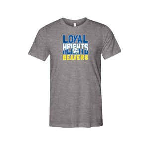 Loyal Heights Elementary-Adult Unisex Bella+Canvas Triblend Short Sleeve Tee Typographic On-Demand