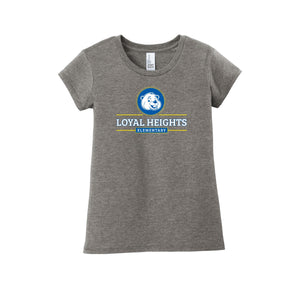 Loyal Heights Elementary-Girls Youth Premium Tee On-Demand Circle