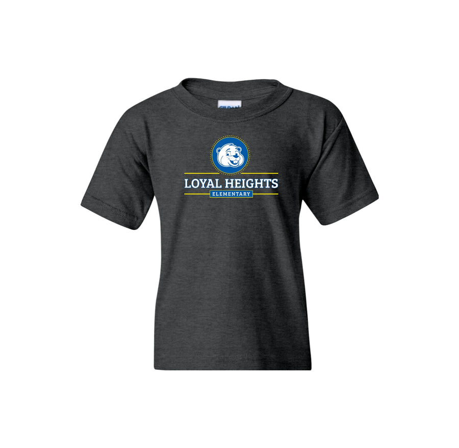 Loyal Heights Elementary-Youth Unisex T-Shirt On-Demand Circle