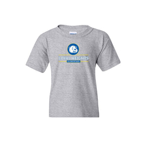 Loyal Heights Elementary-Youth Unisex T-Shirt On-Demand Circle