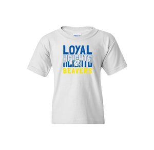 Loyal Heights Elementary-Youth Unisex T-Shirt Typographic On-Demand