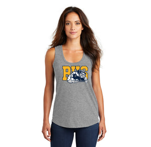 Bellevue High School Spirit Wear 2024-25 On-Demand-Womens Perfect Tri Racerback Tank BHS