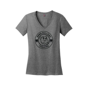 Blue Ridge Middle School Theater-District Womens Perfect Weight V-Neck Tee On-Demand