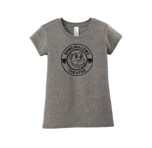 Blue Ridge Middle School Theater-Girls Youth Premium Tee On-Demand