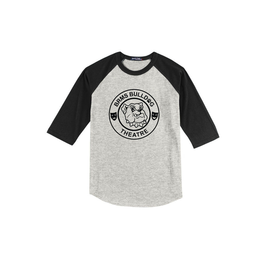 Blue Ridge Middle School Theater-Youth Unisex Baseball Tee On-Demand