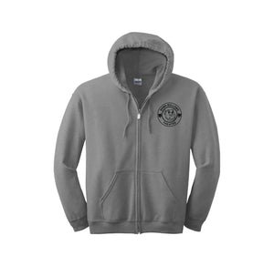 Blue Ridge Middle School Theater-Adult Unisex Full-Zip Hooded Sweatshirt On-Demand