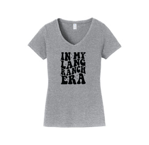 Lang Ranch STUDENT-Womens Fan Favorite V-Neck Tee On-Demand ERA