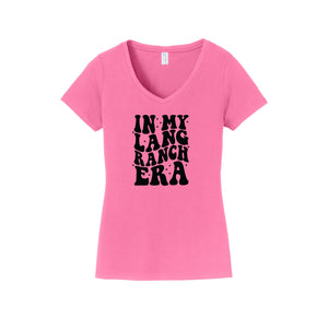 Lang Ranch STUDENT-Womens Fan Favorite V-Neck Tee On-Demand ERA