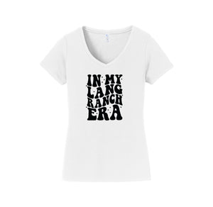 Lang Ranch STUDENT-Womens Fan Favorite V-Neck Tee On-Demand ERA