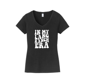 Lang Ranch STUDENT-Womens Fan Favorite V-Neck Tee On-Demand ERA