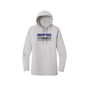 Lang Ranch STUDENT-Womens Premium Featherweight French Terry Hoodie On-Demand Rectangle Logo