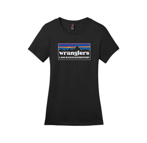 Lang Ranch STUDENT-Womens Premium Tee On-Demand Rectangle Logo