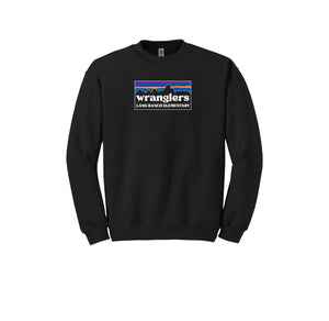 Lang Ranch STUDENT-Adult Unisex Crewneck Sweatshirt On-Demand Rectangle Logo