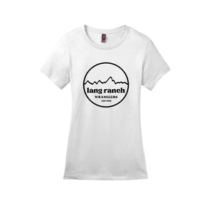 Lang Ranch STUDENT-Womens Premium Tee On-Demand Round Est 1988 Logo