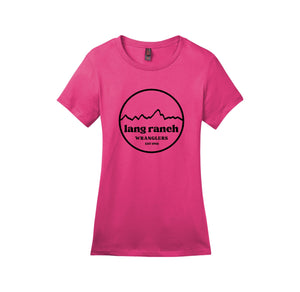 Lang Ranch STUDENT-Womens Premium Tee On-Demand Round Est 1988 Logo