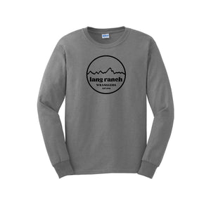 Lang Ranch STUDENT-Adult Unisex Long Sleeve Tee On-Demand Round Est 1988 Logo