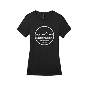 Lang Ranch STUDENT-Womens Premium Tee On-Demand Round Est 1988 Logo