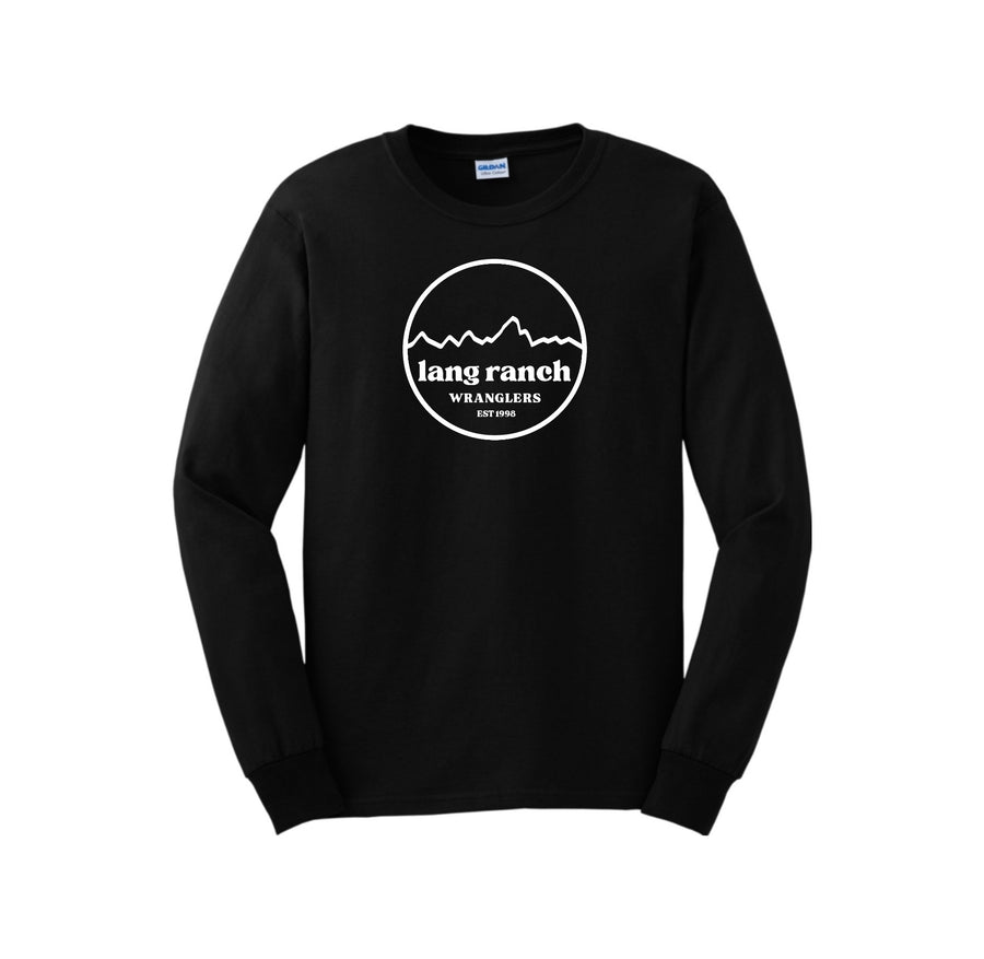 Lang Ranch STUDENT-Adult Unisex Long Sleeve Tee On-Demand Round Est 1988 Logo