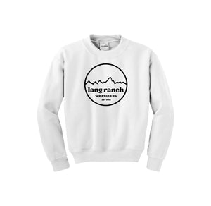 Lang Ranch STUDENT-Youth Unisex Crewneck Sweatshirt On-Demand Round Est 1988 Logo