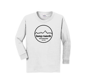 Lang Ranch STUDENT-Youth Unisex Long Sleeve Tee On-Demand Round Est 1988 Logo