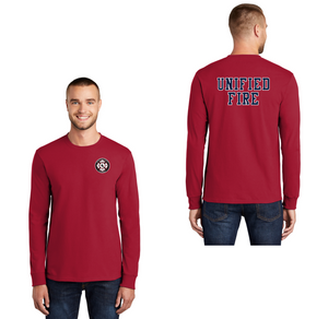 Sublette-Adult Unisex Port & Co Long Sleeve Essential Tee