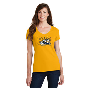 Bellevue High School Spirit Wear 2024-25 On-Demand-Womens Fan Favorite V-Neck Tee BHS