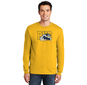 Bellevue High School Spirit Wear 2024-25 On-Demand-Adult Unisex Long Sleeve Tee BHS