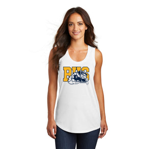 Bellevue High School Spirit Wear 2024-25 On-Demand-Womens Perfect Tri Racerback Tank BHS