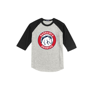 Barranca Elementary Spirit Wear 2024-25 On Demand-Youth Unisex Baseball Tee On-Demand