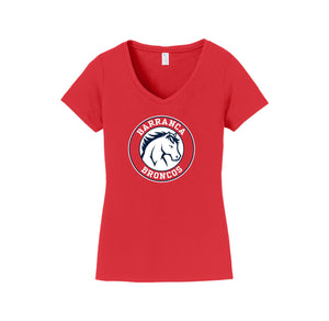 Barranca Elementary Spirit Wear 2024-25 On Demand-Women's Fan Favorite V-Neck Tee On-Demand