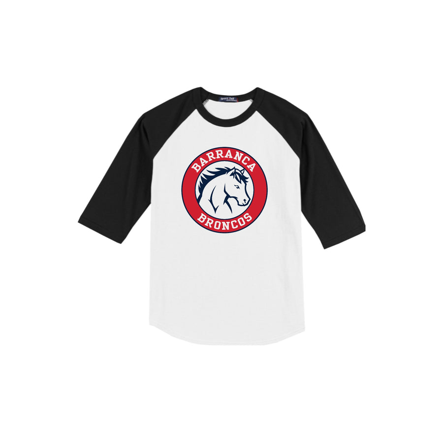 Barranca Elementary Spirit Wear 2024-25 On Demand-Adult Unisex Baseball Tee On-Demand