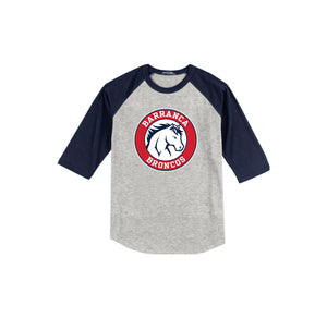 Barranca Elementary Spirit Wear 2024-25 On Demand-Adult Unisex Baseball Tee On-Demand