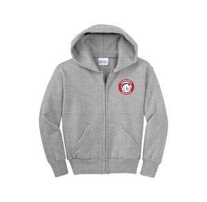 Barranca Elementary Spirit Wear 2024-25 On Demand-Youth Unisex Full-Zip Hooded Sweatshirt On-Demand