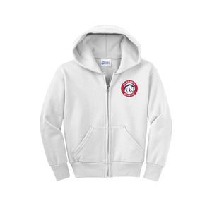 Barranca Elementary Spirit Wear 2024-25 On Demand-Youth Unisex Full-Zip Hooded Sweatshirt On-Demand