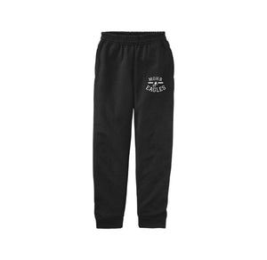 Mohr-Youth Port & Co Core Fleece Jogger On-Demand White Design