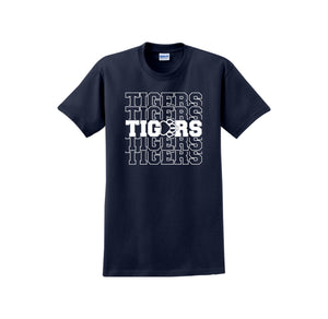 Walter M. Schirra Elementary Spirit Wear 2024-25 On Demand-Adult Unisex T-Shirt On-Demand_Repeating Tigers