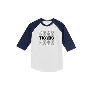 Walter M. Schirra Elementary Spirit Wear 2024-25 On Demand-Youth Unisex Baseball Tee On-Demand_Repeating Tigers