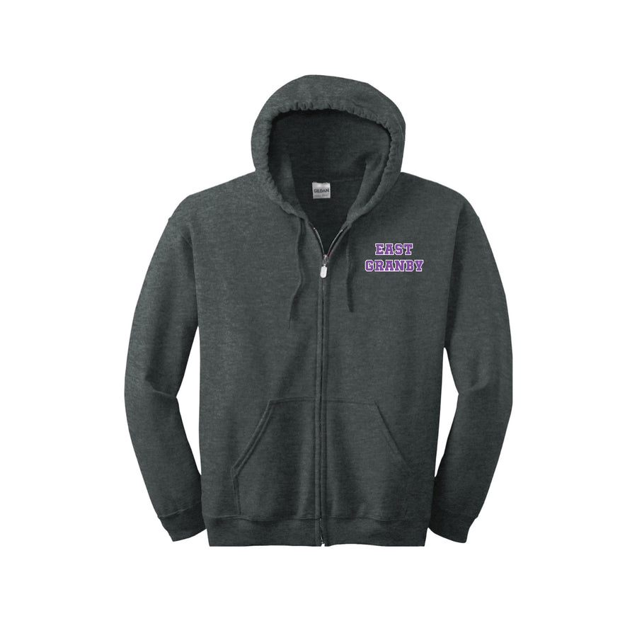 Allgrove & Seymour Spirit Wear 2024-25 On Demand-Adult Unisex Full-Zip Hooded Sweatshirt On-Demand Typographic