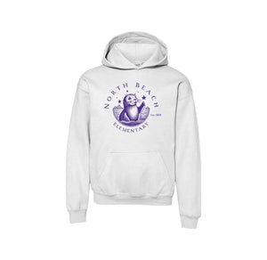 North Beach Elementary On Demand-Youth Unisex Hoodie On-Demand Purple