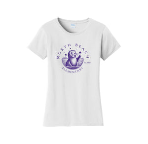 North Beach Elementary On Demand-Womens Fan Favorite Tee On-Demand Purple