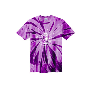 North Beach Elementary Spirit Wear 2024-25 On Demand-Youth Unisex Tie-Dye Shirt On-Demand White