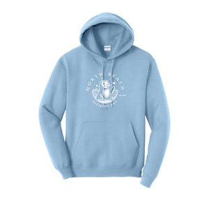 North Beach Elementary On Demand-Adult Unisex Hoodie On-Demand White